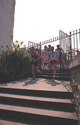 The gate at Edinburgh Castle Esplanade